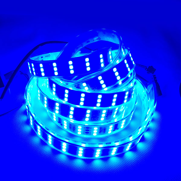 Triple Row TM1812 Series LED Digital Strip Lights, Programmable Pixel Full Color Chasing, Waterproof Optional, 720LEDs 16.4ft Per Reel By Sale Triple Row TM1812 Series LED Digital Strip Lights, Programmable Pixel Full Color Chasing, Waterproof Optional, 720LEDs 16.4ft Per Reel By Sale